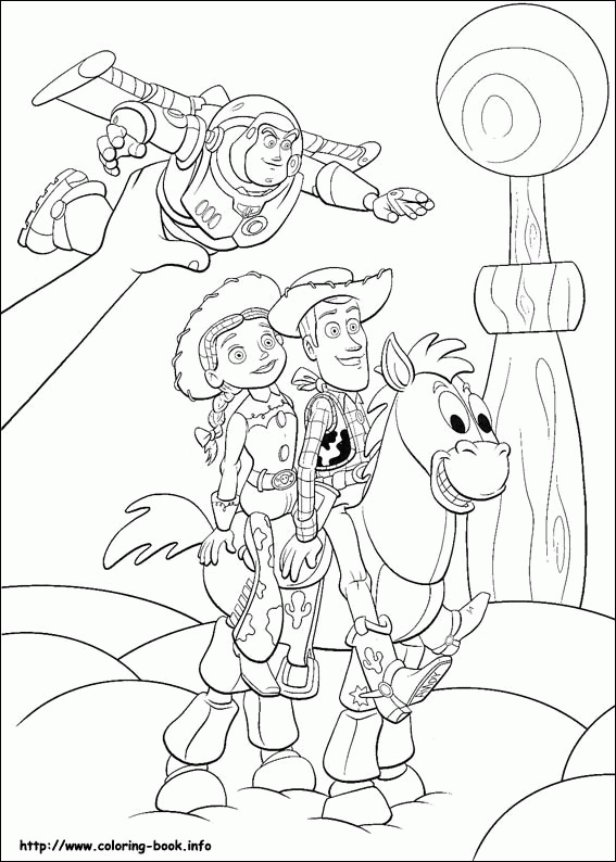 Toy Story kolorowanki